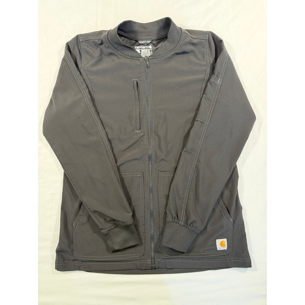 Carhartt Force Modern Fit Jacket Black Full Zip Small